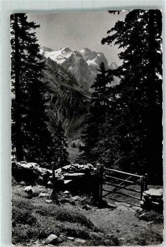 6083 Hasliberg Hohfluh - Wetterhörner am Weg nach Gummenalp