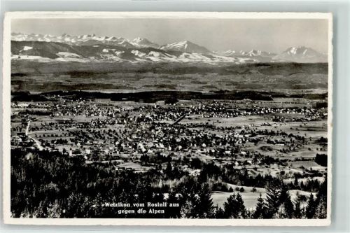 8620 Wetzikon ZH - vom Rosinli gesehen