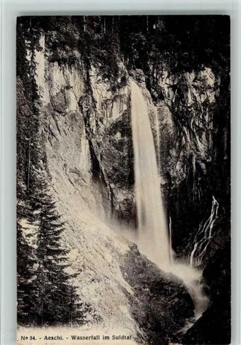 3703 Aeschi b. Spiez - Wasserll im Suldtal