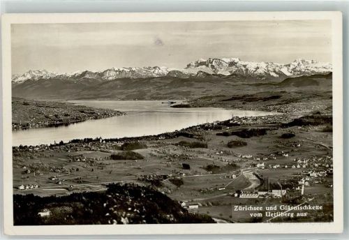 Uetliberg Zürich - Zürichsee Glärnischkette