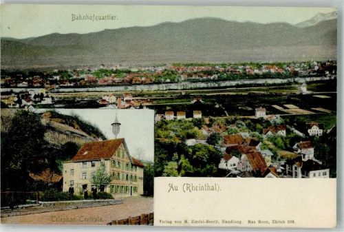 9434 Au SG 1908 - Postamt Telefonzentrale Bahnhofsquartier