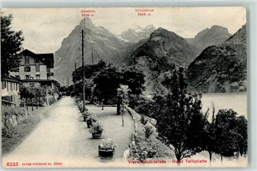 6440 Vierwaldstättersee 1906 - Hotel Tellsplatte
