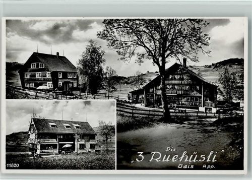 9056 Gais - Die 3 Ruehüsli