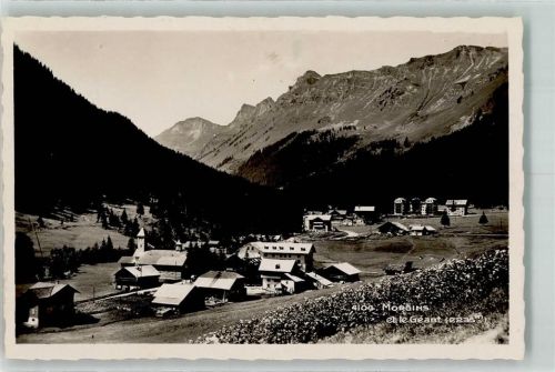 1875 Morgins Foto AK Le Geant