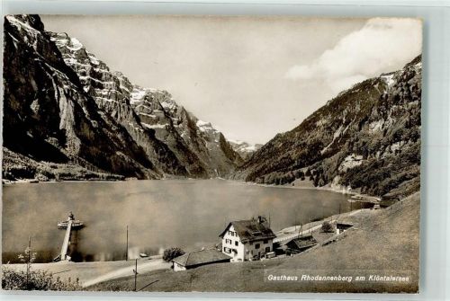 8750 Klöntal - See Gasthaus Rhodannenberg