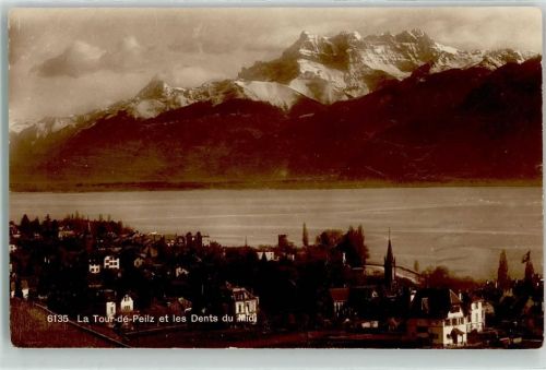 1814 Burier La Tour-de-Peilz - Dents du Midi