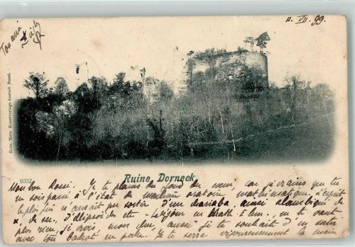 4143 Dornach 1899 - Schloss Ruine Dorneck