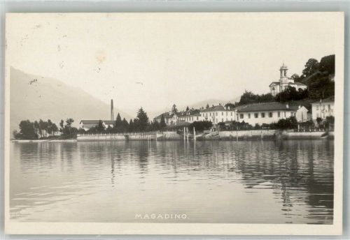 6573 Magadino 1925 Foto AK