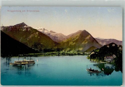 3852 Ringgenberg BE 1912 Foto AK Brienzersee