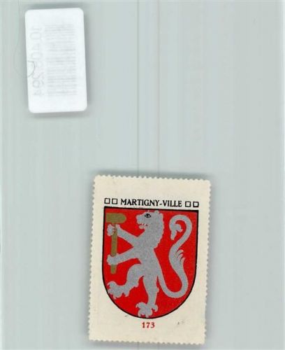 1920 Martigny - Vignette Wappen Kaffee Hag ca 1920-1940 Martigny-Ville