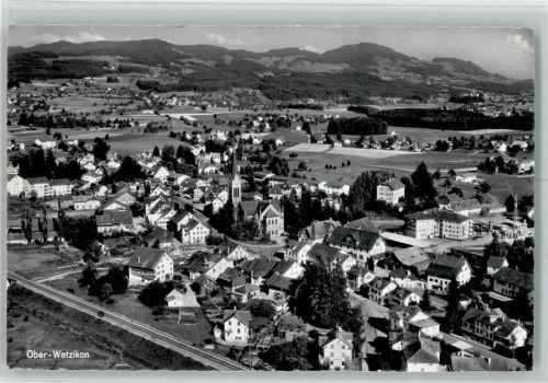 8620 Wetzikon ZH - Fliegeraufnahme Ober-Wetzikon