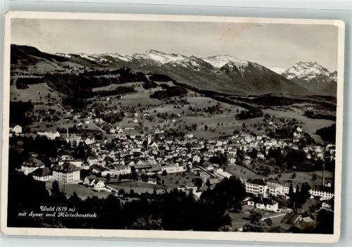 8636 Wald ZH - Speer Mürtschenstock Feldpost