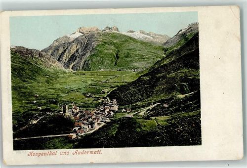 6493 Hospental Gebrauchsspuren Andermatt