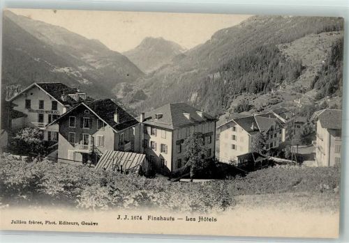 1925 Finhaut - Les Hotels