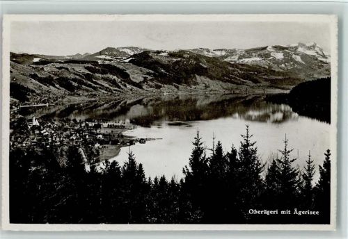 6315 Oberägeri - mit Aegerisee