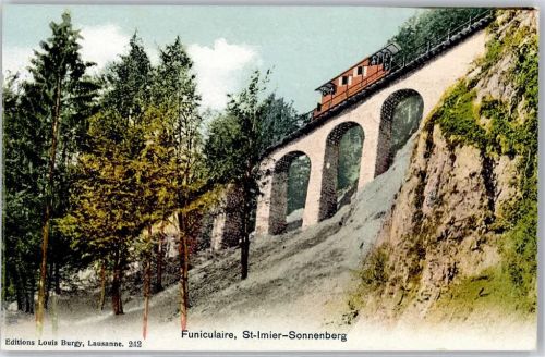 St-Imier Saint-Imier St-Imier-Sonnenberg St-Imier–Mont-Soleil Vadukt Standseilbahn