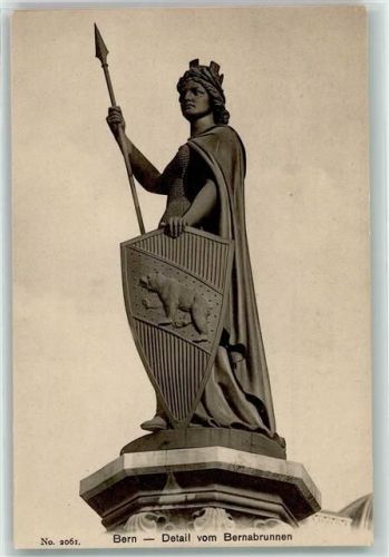 3000 Bern Berne - Detail Bernabrunnen