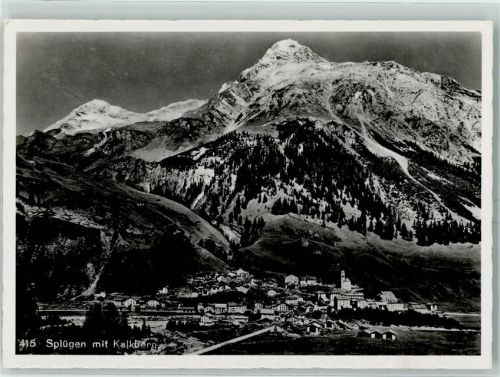 7435 Splügen - mit Kalkberg