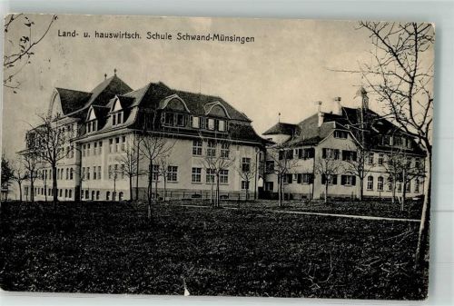 3110 Münsingen 1917 Gebrauchsspuren Land- und hauswirtschaftliche Schule Schwand