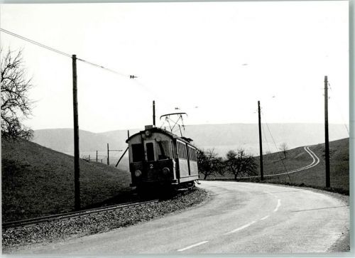 8225 Siblingen 1964 - Repro BDe 4/4 2 unterwegs zur Siblingerhöhe