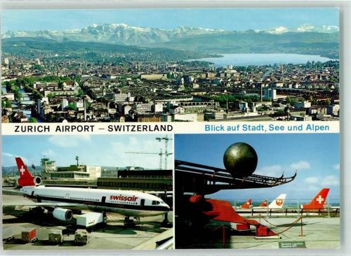 Zürich 75 Jahre Fliegergruppen JU 52 Flughafen Phila Schweiz 1989