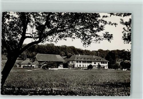 3235 St. Petersinsel Erlach 1944 - Hotel de l'Ile de St.Pierre