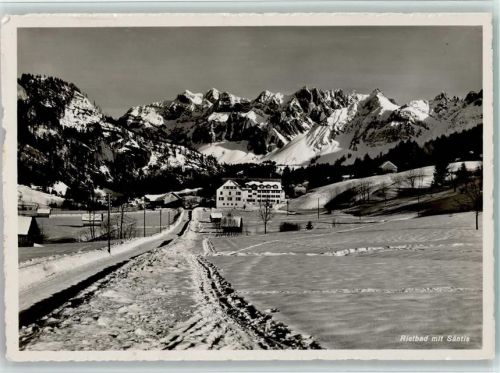 9651 Rietbad Ennetbühl - Hôtel-Kurhaus Rietbad Säntis Winter