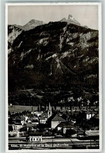 1890 St-Maurice - Dent de Morcles