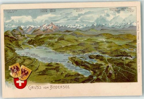 9320 Arbon - Vogelschau Bodensee