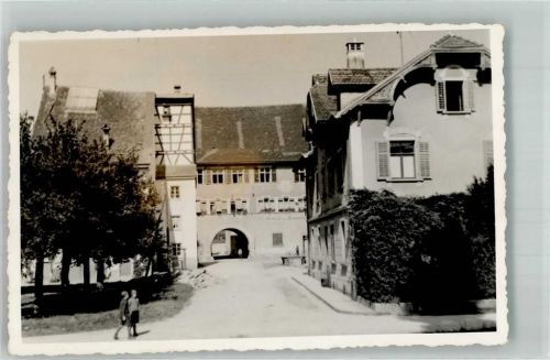 8213 Neunkirch 1946 Foto AK Ort lt. Stempel