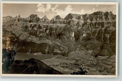 8880 Walenstadt Foto AK Churfirsten Foto Gaberell