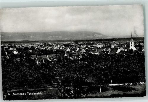 4132 Muttenz 1958 - Totalansicht