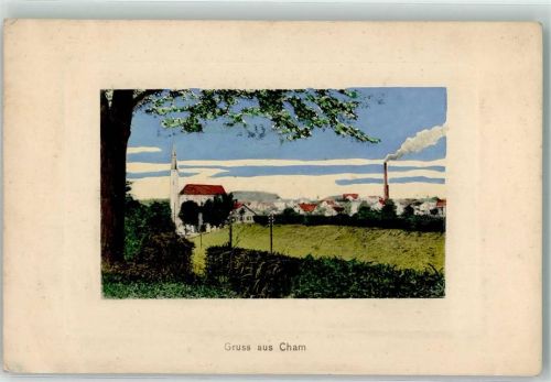 6330 Cham 1918 Prägedruck