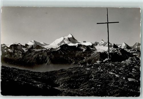 Gemmipass Wallis - Brunegghorn Weisshorn Rothorn Matterhorn