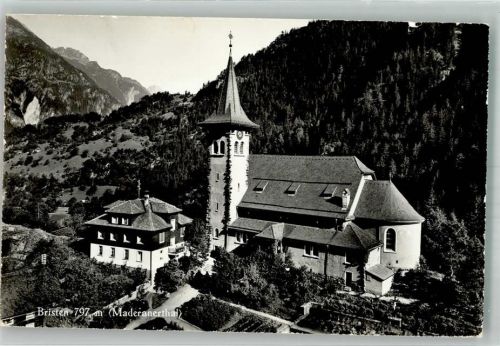 6475 Bristen Foto AK Kirche