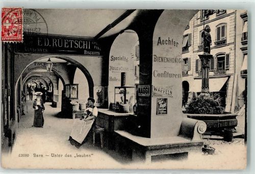 3000 Bern Berne 1907 - Unter den Lauben