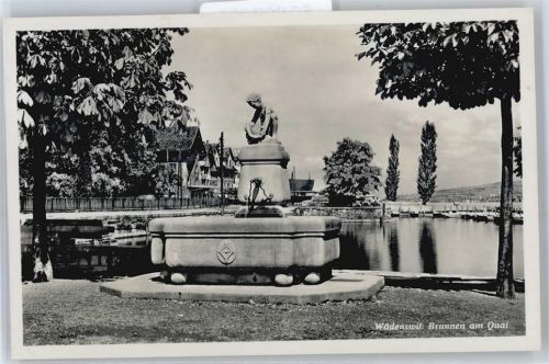 8820 Wädenswil Herrlisberg b. Wädenswil - Brunnen am Quai