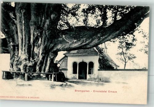 5620 Bremgarten AG 1902 Foto AK Einsiedelei Emaus