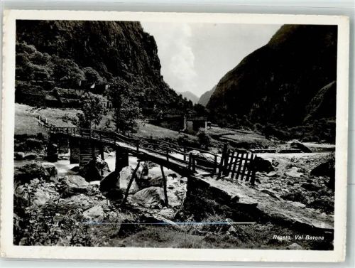 6676 Bignasco 1957 Foto AK VBal Bavona