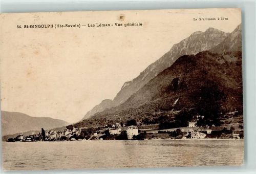 1898 St-Gingolph Gebrauchsspuren le Grammont