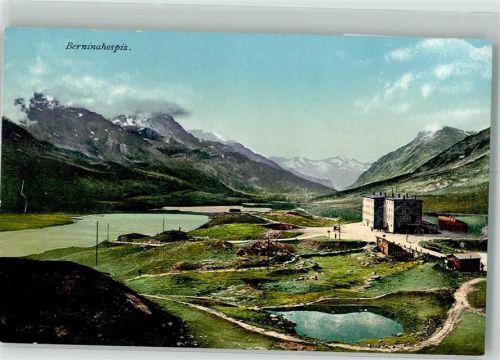 7742 Poschiavo Foto AK Hospiz Bernina