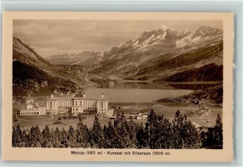 7516 Maloja - Kursaal mit Silsersee