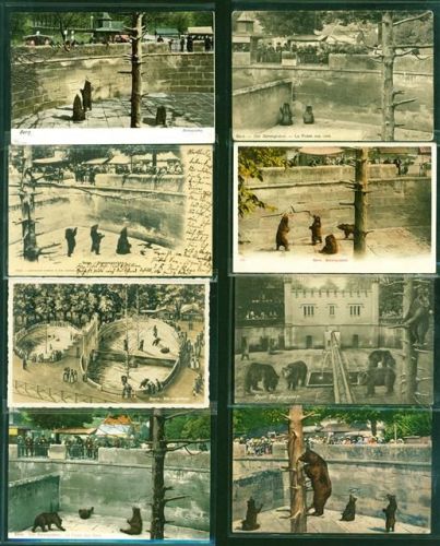 3000 Bern Berne Kleinposten bis 20 Lot mit 14 AK, 1901-1934; gute Erhaltung, teils gelaufen