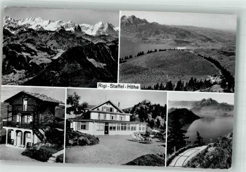 6410 Rigi Staffel 1962 Foto AK Hotel Edelweiss