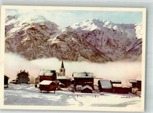 3925 Grächen Winter In den Hofen