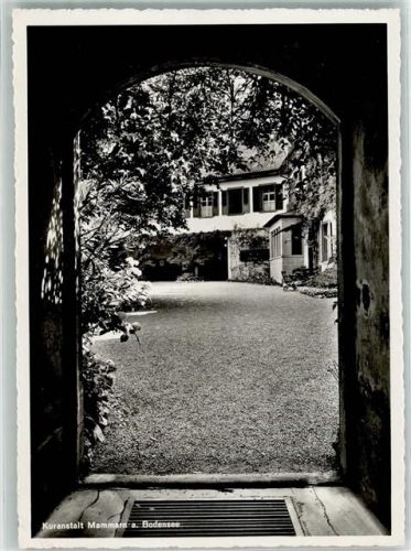 8265 Mammern 1949 Foto AK Hotel Kuranstalt