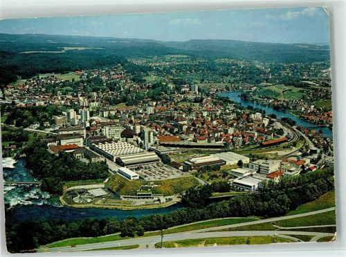 8212 Neuhausen am Rheinfall - Fliegeraufnahme