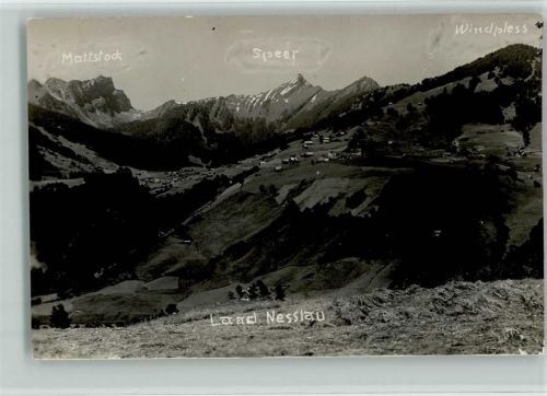 9650 Nesslau 1926 - Mattstock Speer Windpless Laad Nesslau