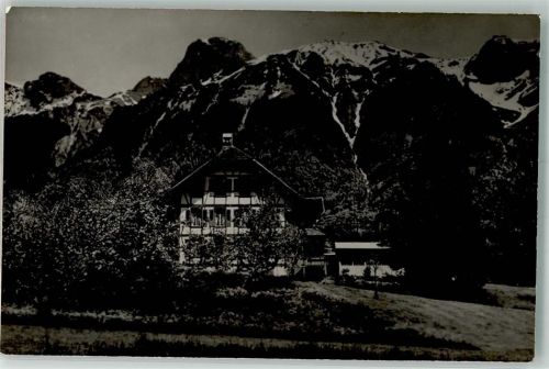 3638 Blumenstein Foto AK Pension Tannenbühl