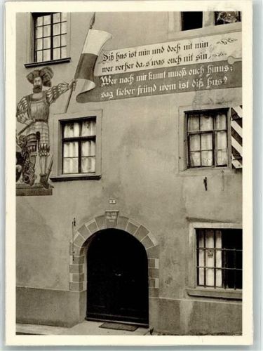 9470 Werdenberg - Hausspruch